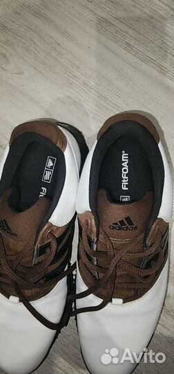 Кожаные кроссовки для гольфа, adidas