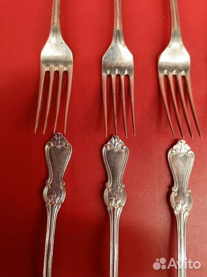 Десертные вилки и чайные ложки. Швеция