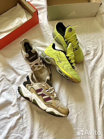 Nike air max tn и Adidas Nitrocharge