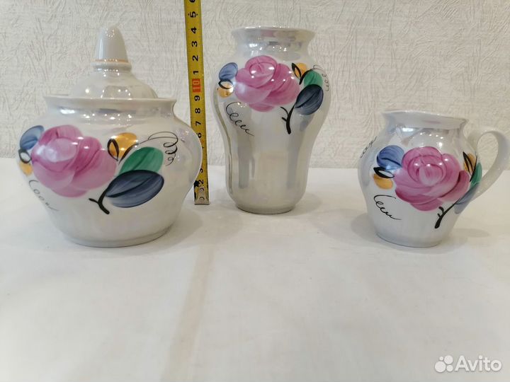 Фарфоровый набор Дулево Розы