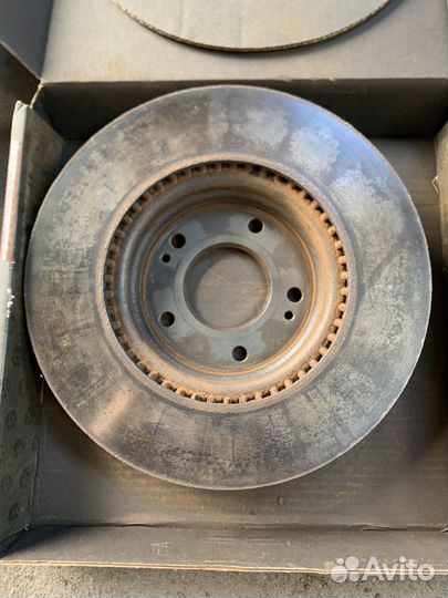 Передние тормозные диски от киа к5 б/у