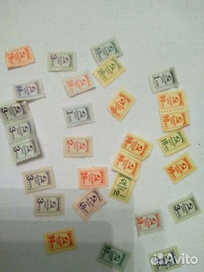 Профмарка СССР 1962год