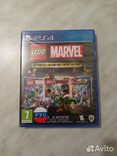 Новый lego Marvel: Коллекция (Collection) PS4