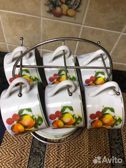 Чайный набор на подставке