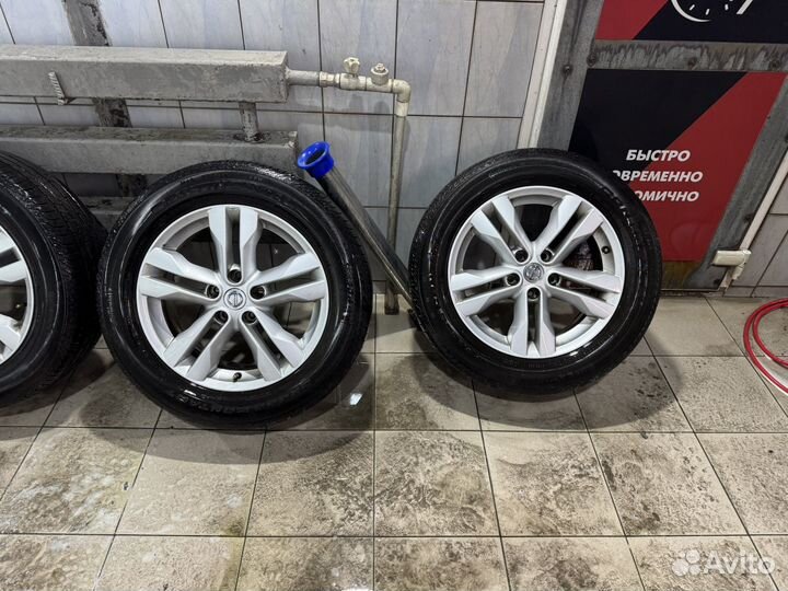 R17 5*114.3 диски Nissan оригинал без резины