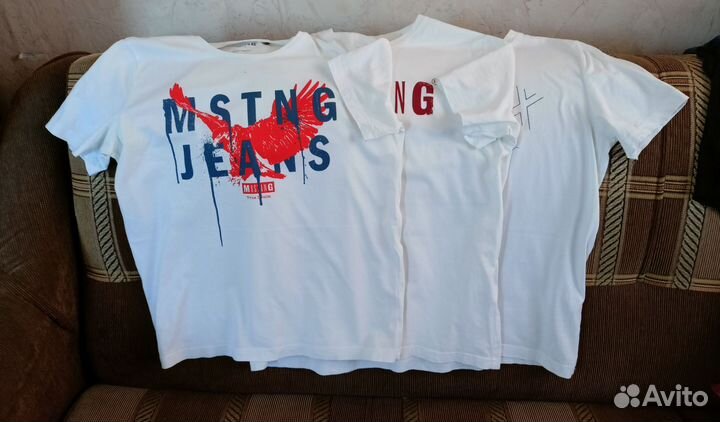 Футболка Mustang, Jack & Jones и s.Oliver