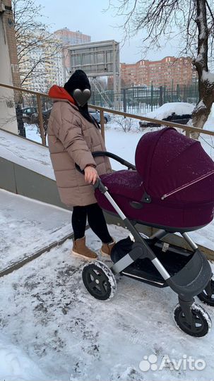 Коляска stokke trailz люлька
