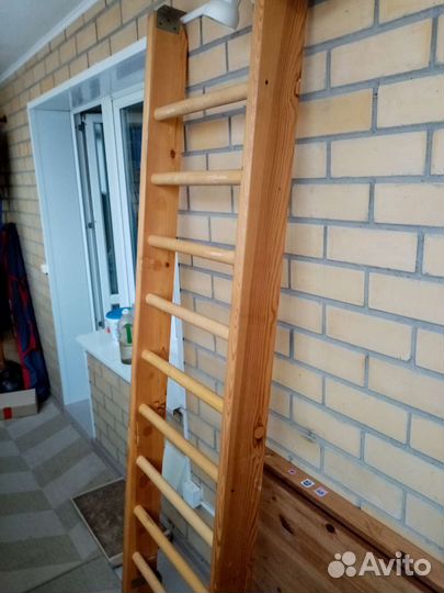 Детская шведская стенка деревянная