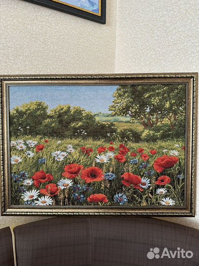 Картина из гобелена