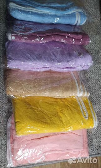 Набор для бани халат с чалмой