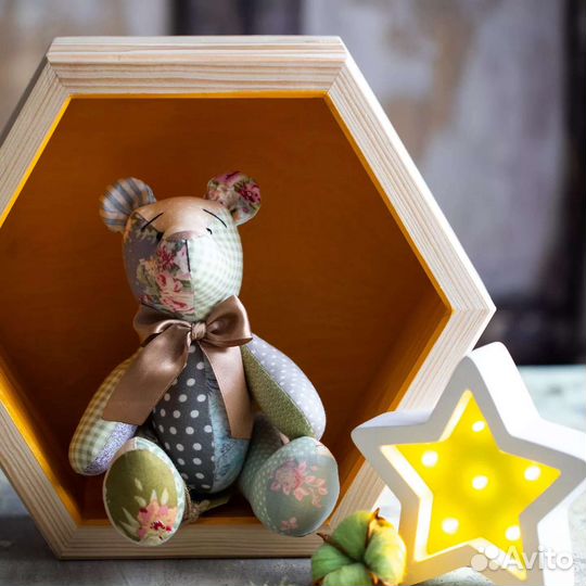 Полка настенная деревянная