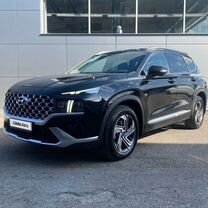 Hyundai Santa Fe 2.2 AMT, 2021, 95 828 км, с пробегом, цена 3 800 000 руб.