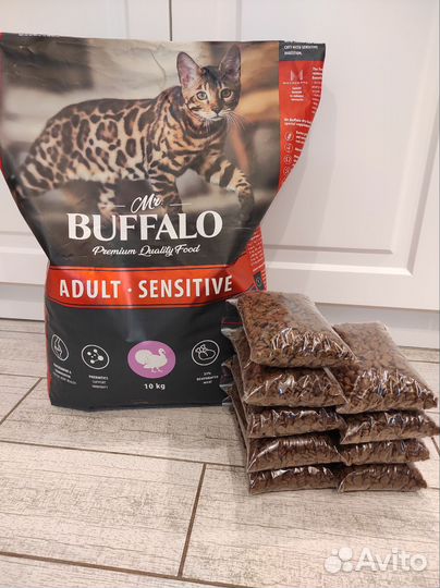 Корм сухой для кошек Mr. Buffalo