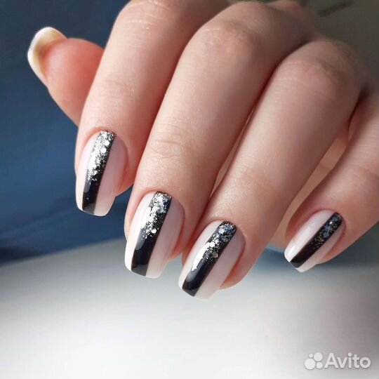 Маникюр гель лак педикюр