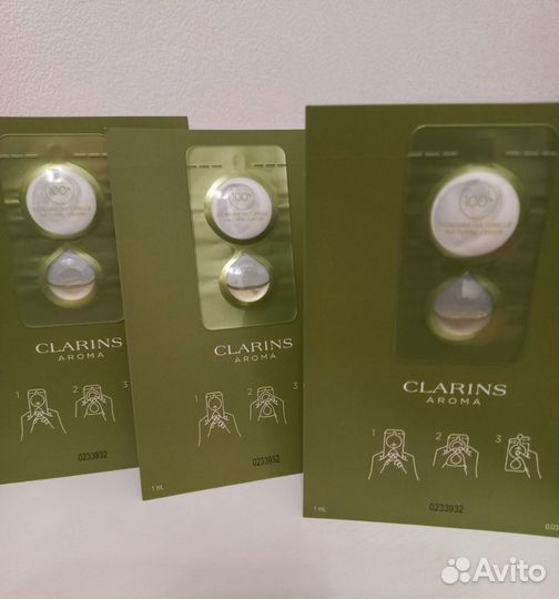 Clarins набор пробников люск