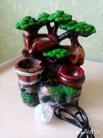 Декоративный фонтанчик для дома