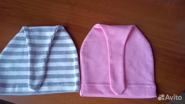 Новые шапочки трикотажные для маленьких