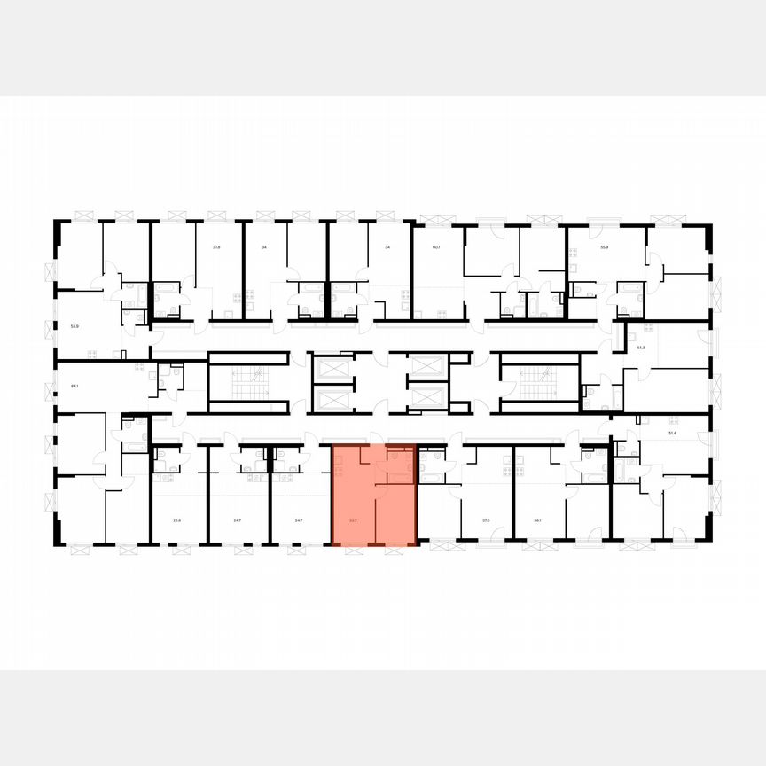 1-к. квартира, 33,7 м², 15/24 эт.