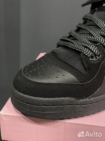 Adidas Forum X Bad Bunny black. Женские кроссовки