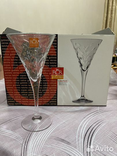 Набор из 6-ти бокалов RCR Style Laurus 210 мл