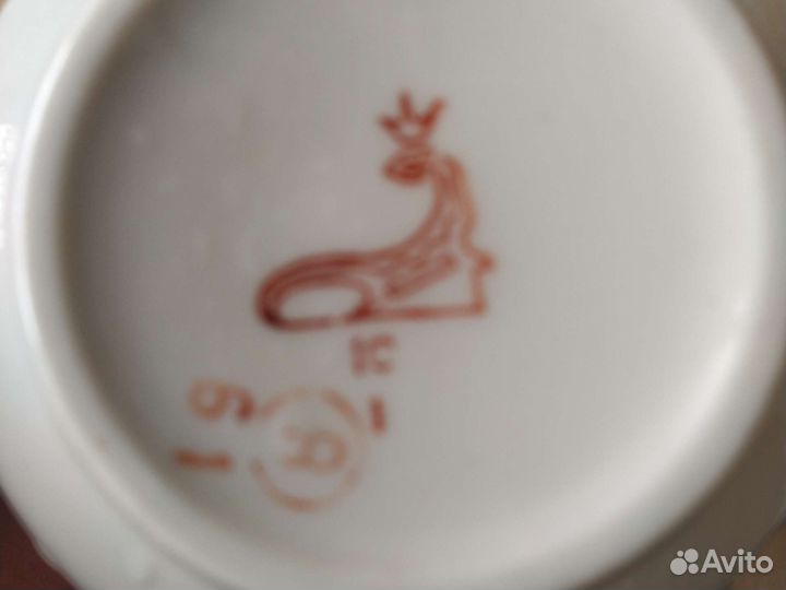 Чайные пары Богдановичский фарфор