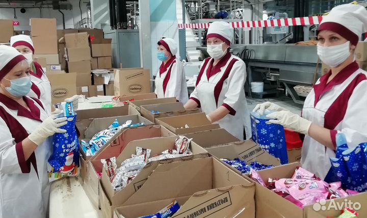 Упаковщик кондитерских изделий