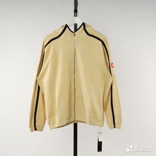Зип худи желтое унисекс cav empt