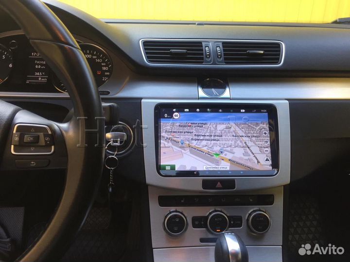 Магнитола Android на VW B7 с установкой