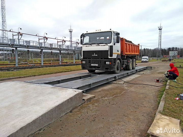 Стационарные автомобильные весы 60-16