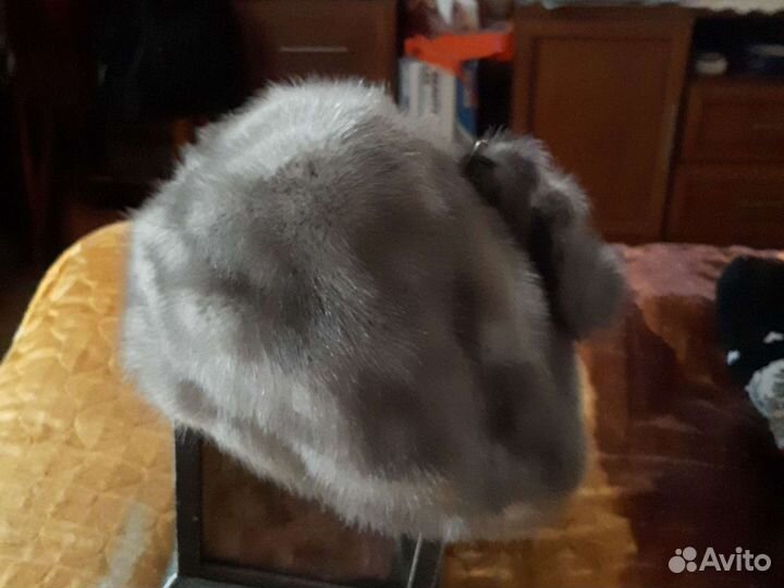 Женский норковый берет