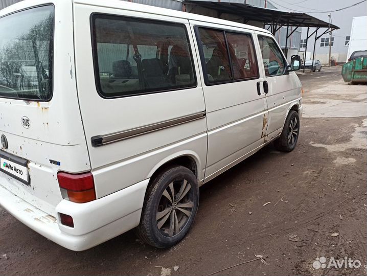 Volkswagen Transporter 2.5 МТ, 2001, 616 323 км