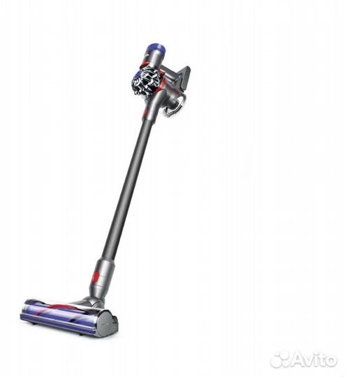 Пылесос Dyson V8 Fluffy Extra серый, розовый