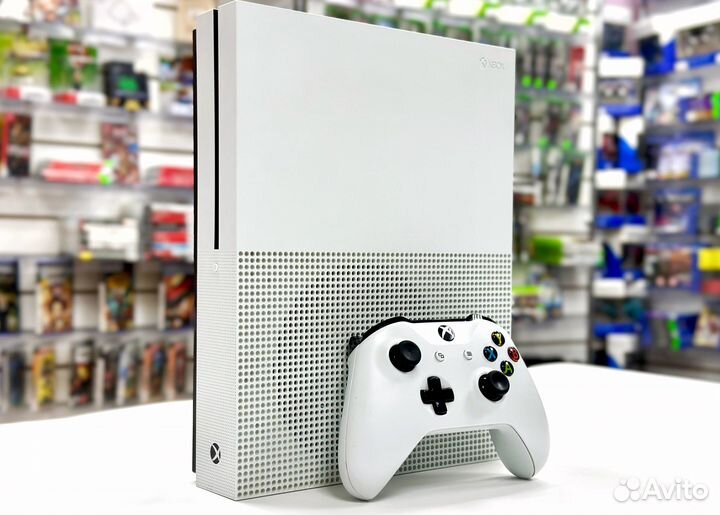 Xbox One S (1 Tb) Б/У+3 мес гарантии