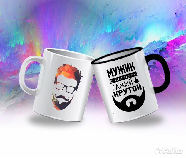 Печать на футболках, кружках