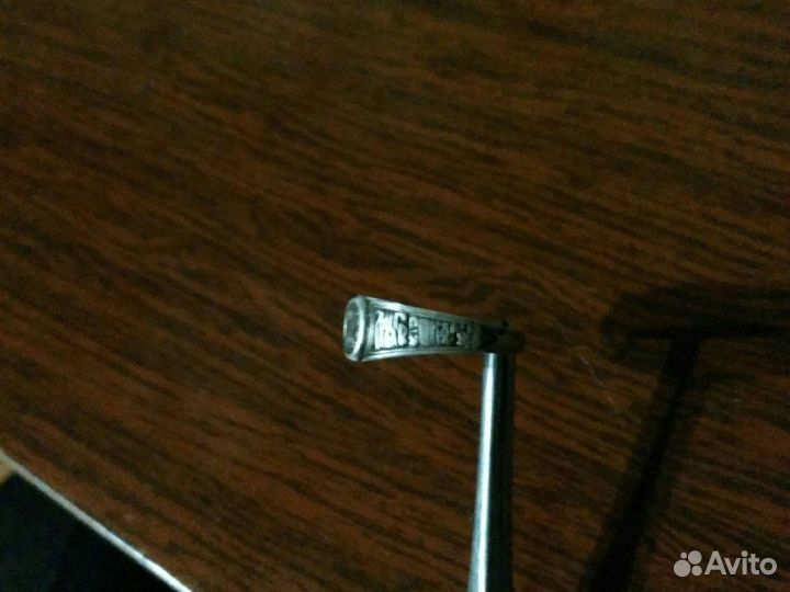 Серебряное кольцо с надписью 18-19вв