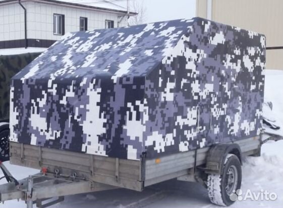 Тент на легковой прицеп