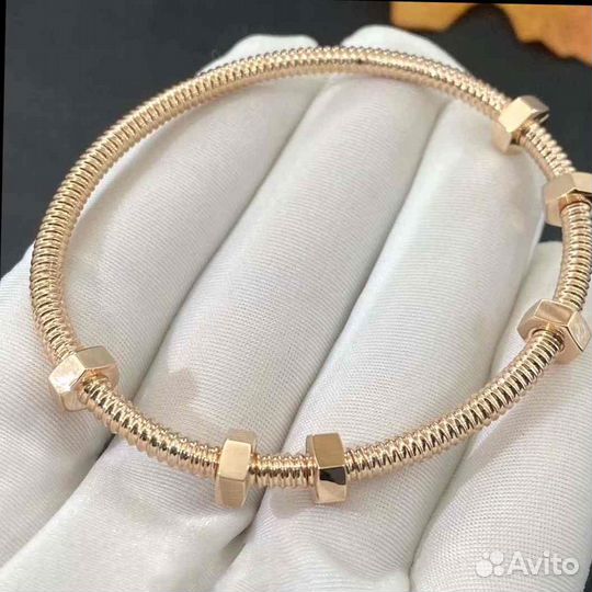 Браслет Cartier Ecrou из розового золота