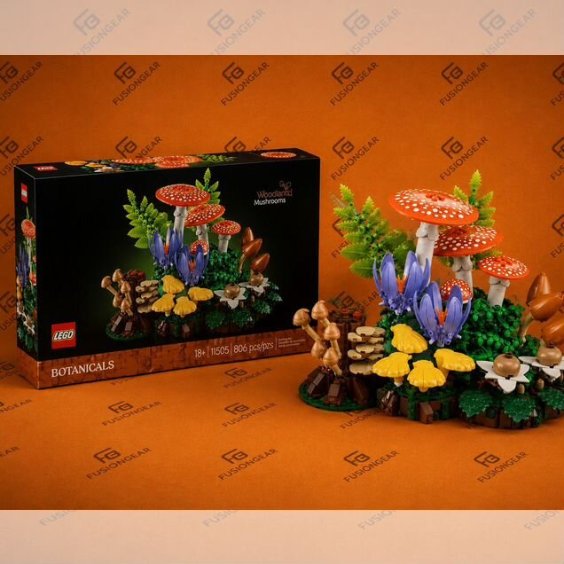 Lego Botanical Woodland Mushrooms 11505