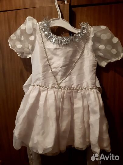 Платье снежинки 98