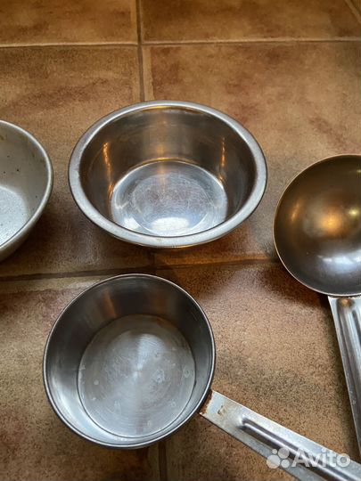 Посуда нержавейка, миски СССР новые