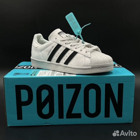 Кроссовки Adidas superstar белые