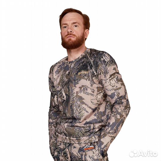 63420 Футболка Remington Hunting Shirts с длинным