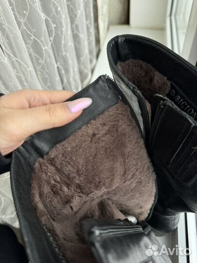 Сапоги зимние женские натуральная кожа