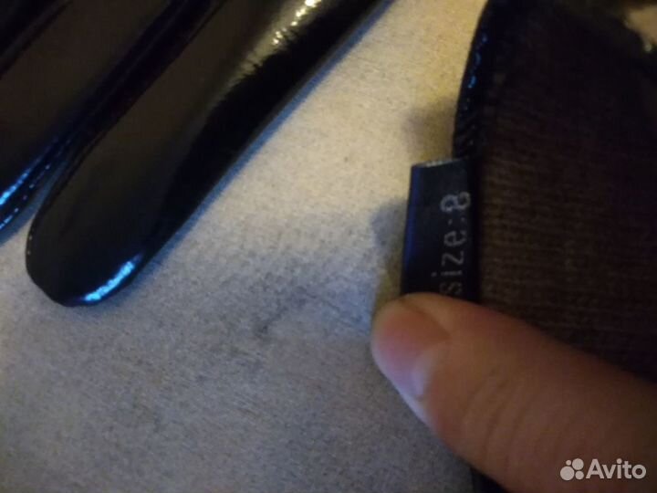 Перчатки новые женские из натуральной кожи р-р 8