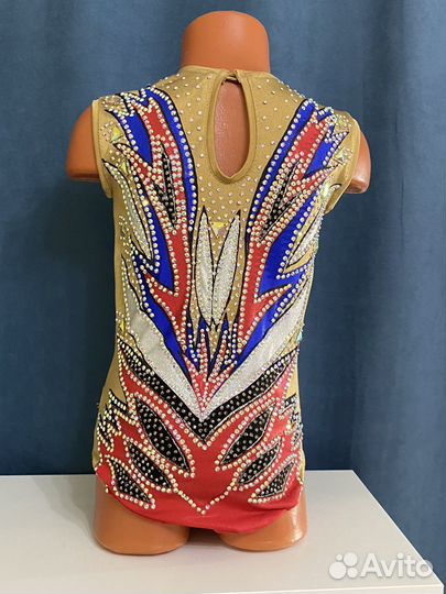 Купальник для спортивной аэробики размер 134-140