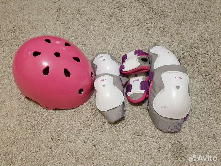 Защита (шлем, локти, колени, ладошки)