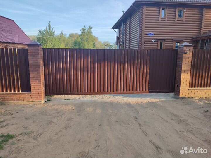 Ворота откатные автоматические