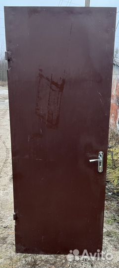 Металлическая дверь бу