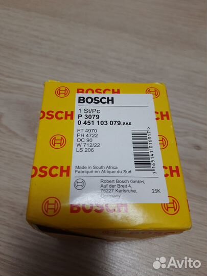 Масляный фильтр Lanos