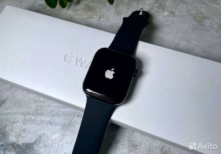 Часы Apple Watch 8 с яблоком в ориг. коробке